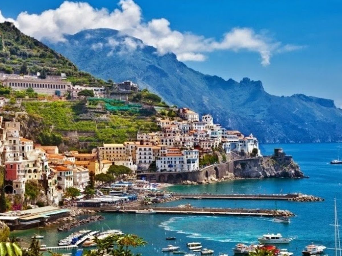 Amalfi and Positano coastline tour scenic view