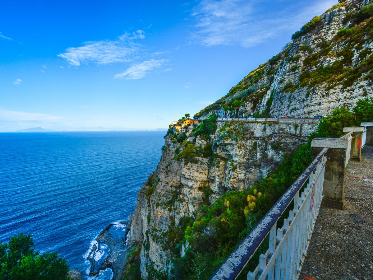 Amalfi Coast Italy scenic view two days
