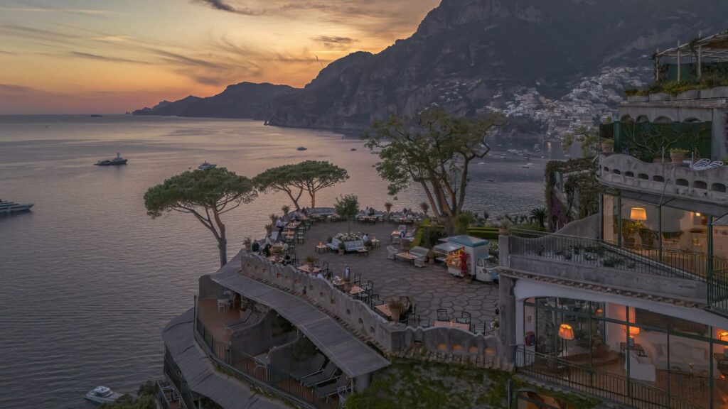 positano at night