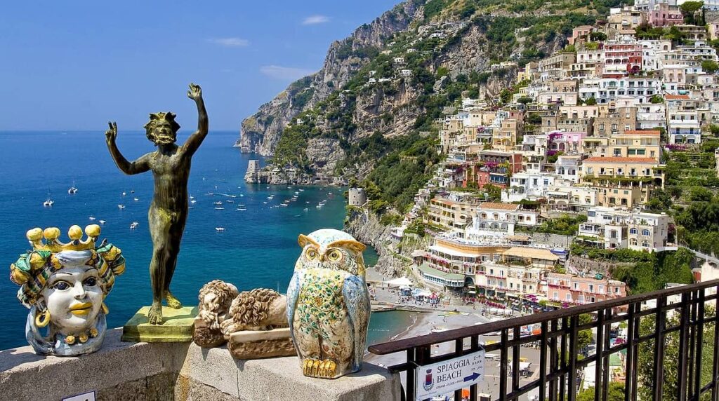 positano view